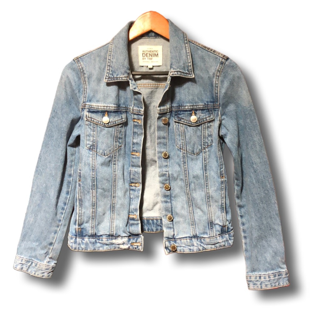 Zara Authentic Denim by TFR jacket size small